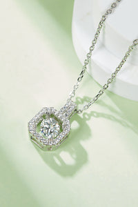 Baeful Moissanite 925 Sterling Silver Necklace