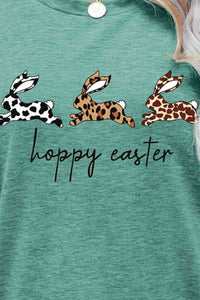 HOPPY EASTER Bunny Graphic Tee Shirts