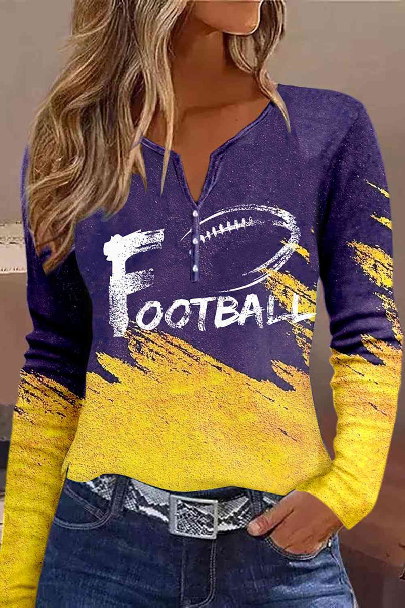 Score Big with Graphic Tee Football Fashion from Jerry's Apparel!