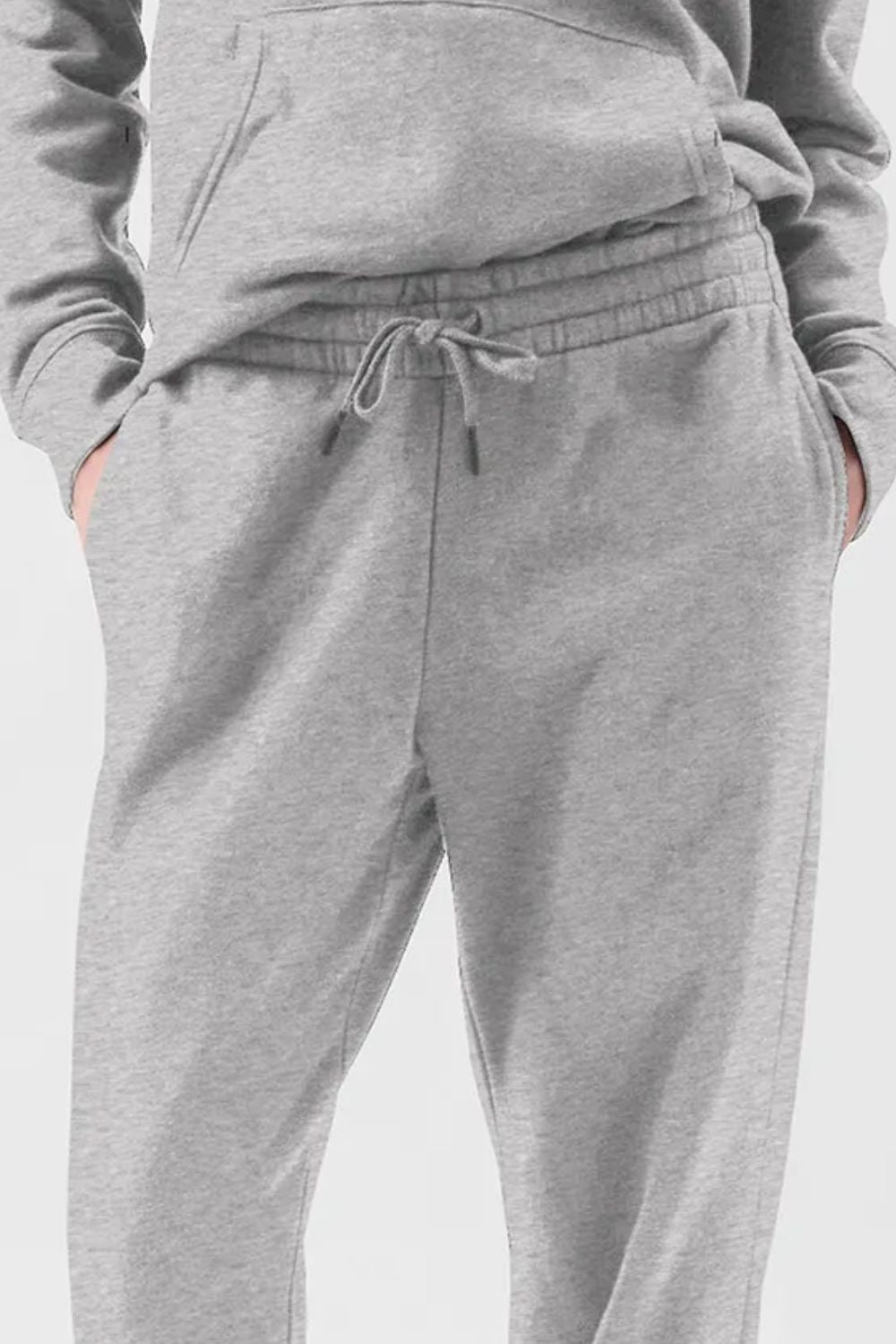 Drawstring Joggers with Pockets