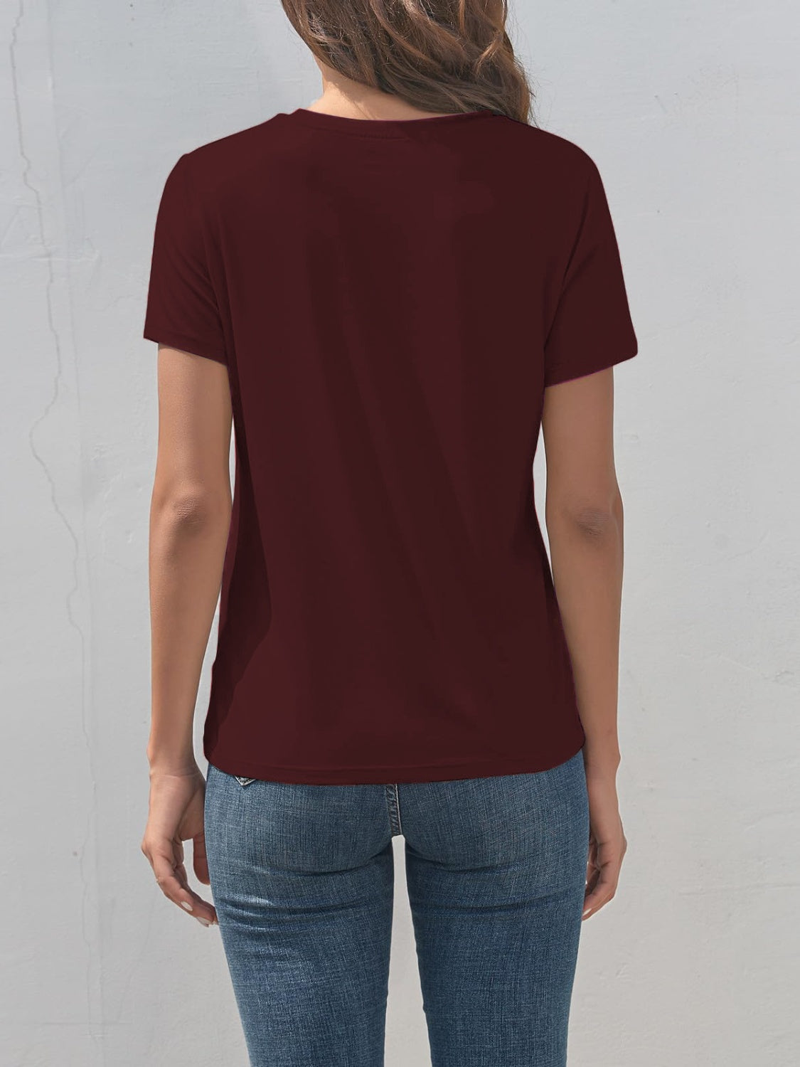 Graphic Round Neck Short Sleeve T-Shirt