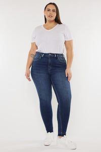 Full Size High Rise Ankle Skinny Jeans