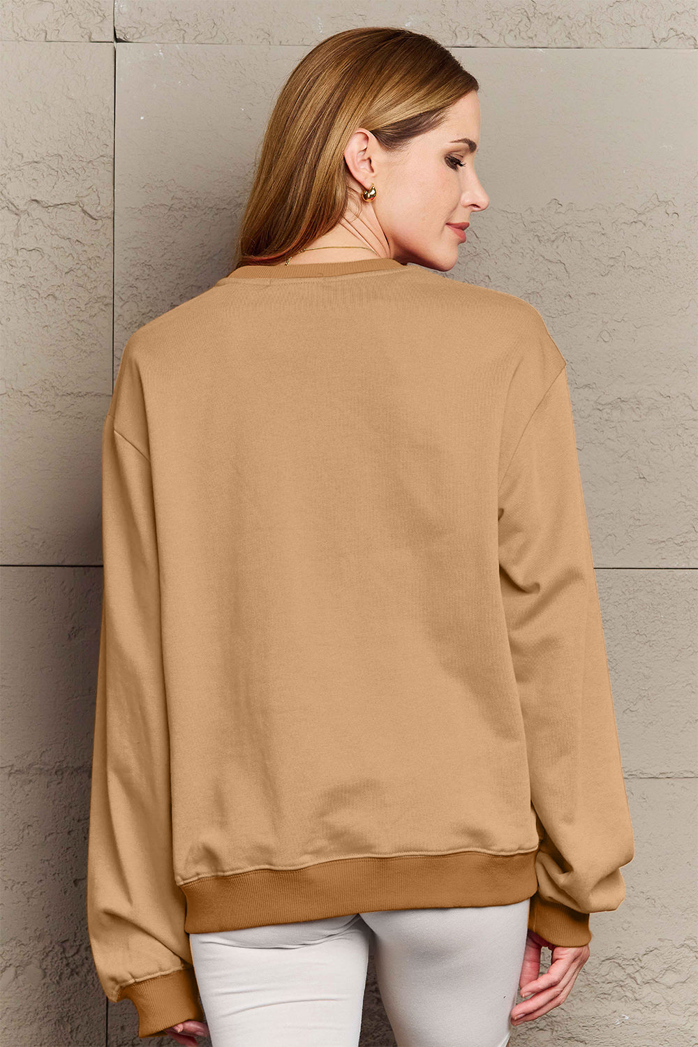 Full Size LIT Long Sleeve Sweatshirt