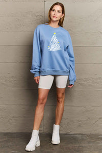 Simply Love Full Size Graphic Sweatshirt