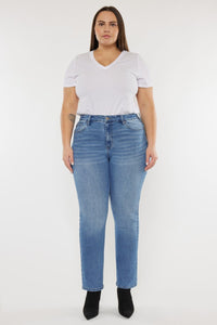 Full Size Cat's Whiskers High Waist Jeans