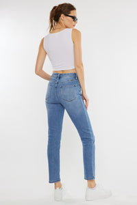 Full Size Cat's Whiskers High Waist Jeans