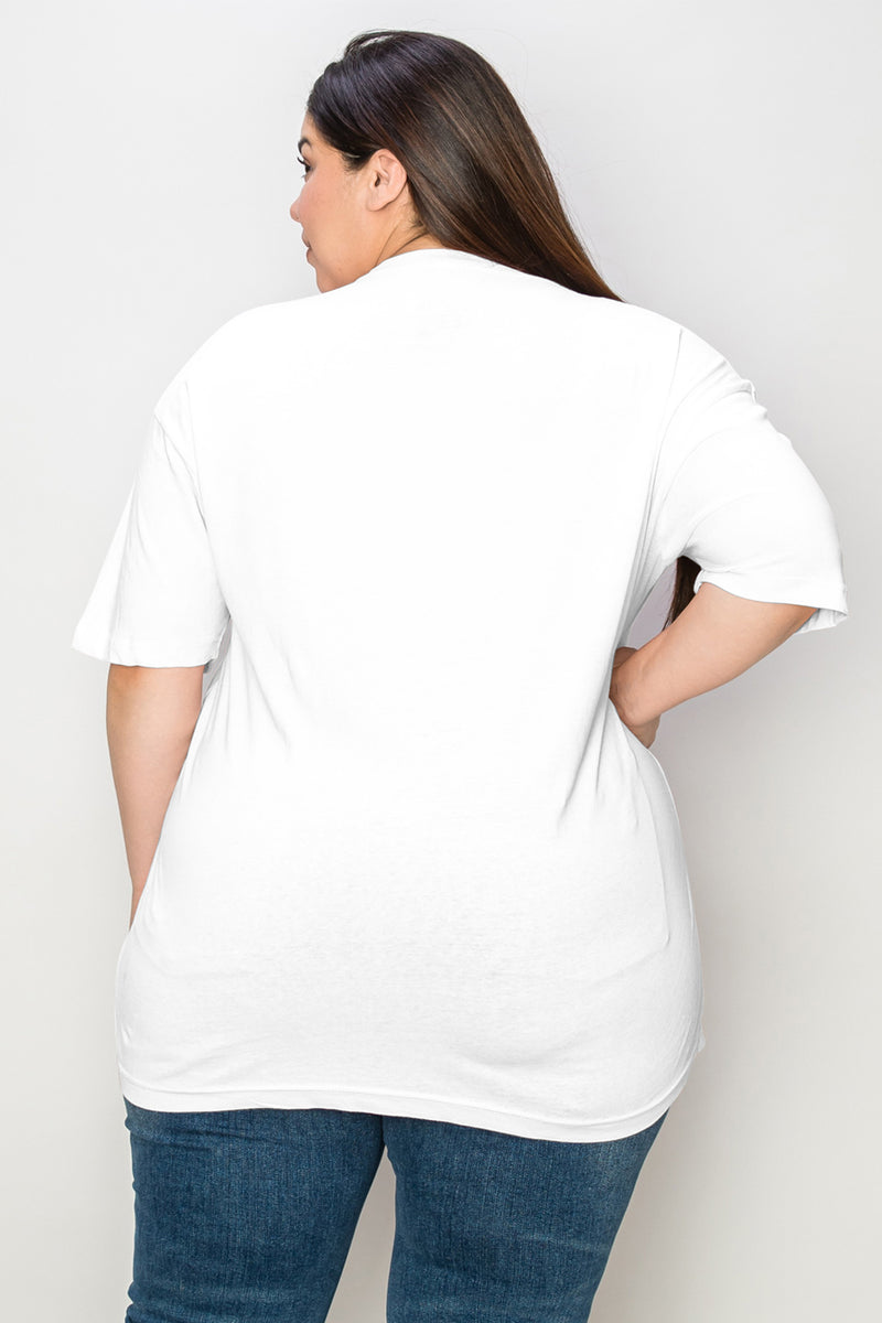 Full Size Sweet Cherry Graphic T-Shirt