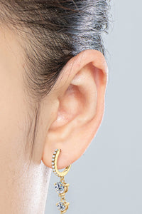 Baeful Be The One Moissanite Drop Earrings
