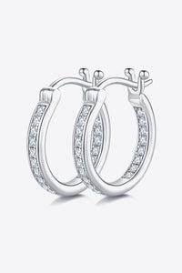 Baeful Moissanite 925 Sterling Silver Earrings