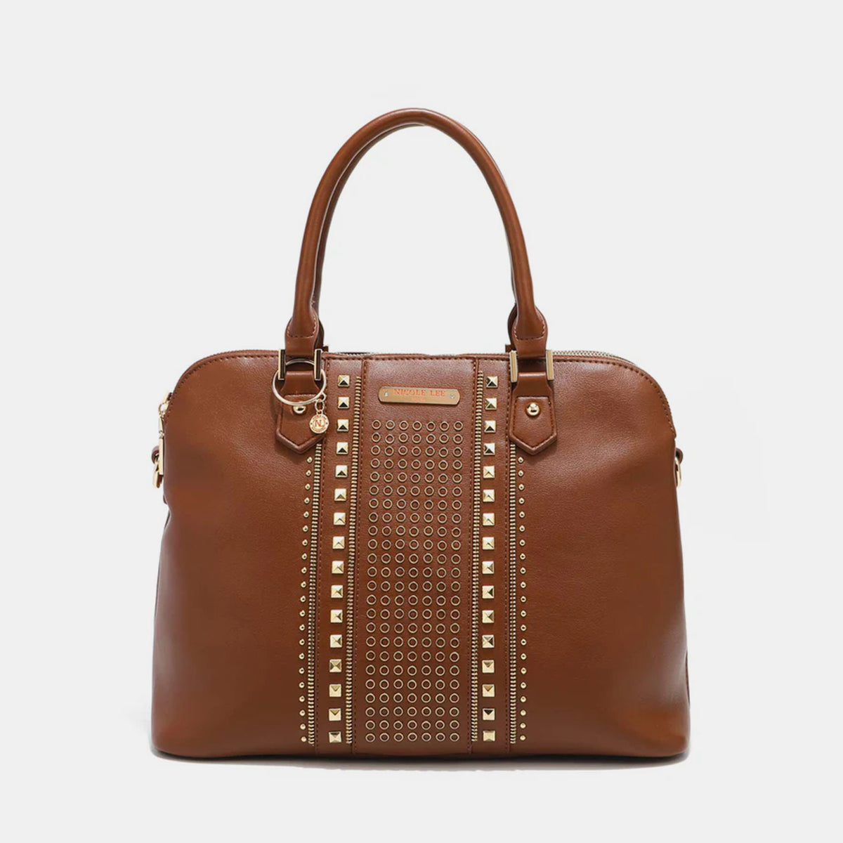 Studded Decor Handbag