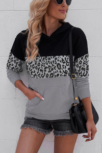 Color Block Dropped Shoulder Sweatshirt