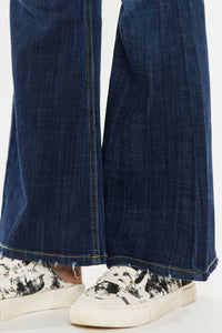 Full Size Mid Rise Flare Jeans