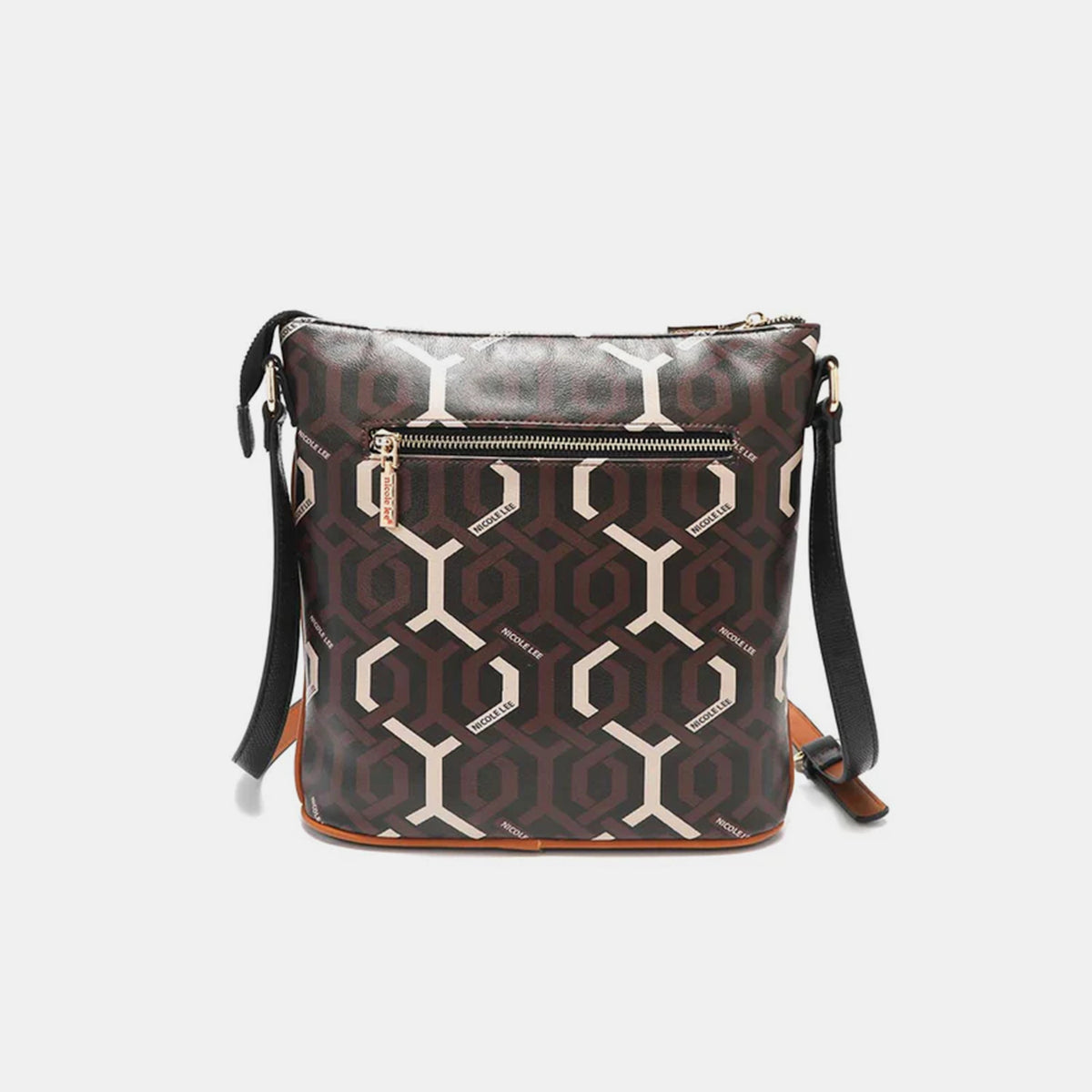 Geometric Pattern Crossbody Bag
