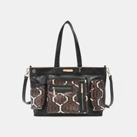 Geometric Pattern Large Handbag