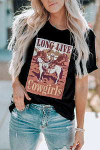 LONG LIVE COWGIRLS Graphic Tee