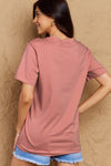 Simply Love Graphic T-shirts Full Size AUNTICORN LIKE A NORMAL AUNT BUT MORE AWESOME Graphic Cotton Tee