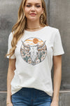 Simply Love Graphic T-shirts Full Size Bull Cactus Graphic Cotton Tee