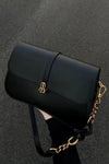 Trendsi Black / One Size Baeful PU Leather Shoulder Bag