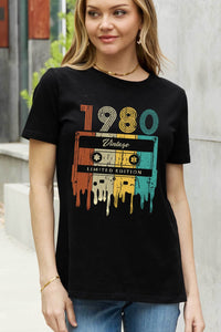 Full Size VINTAGE LIMITED EDITION Graphic Cotton Tee