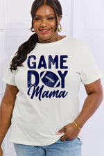 Trendsi Bleach / S Simply Love Full Size GAMEDAY MAMA Graphic Cotton Tee