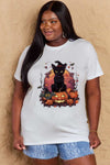 Trendsi Bleach / S Simply Love Full Size Halloween Theme Graphic T-Shirt