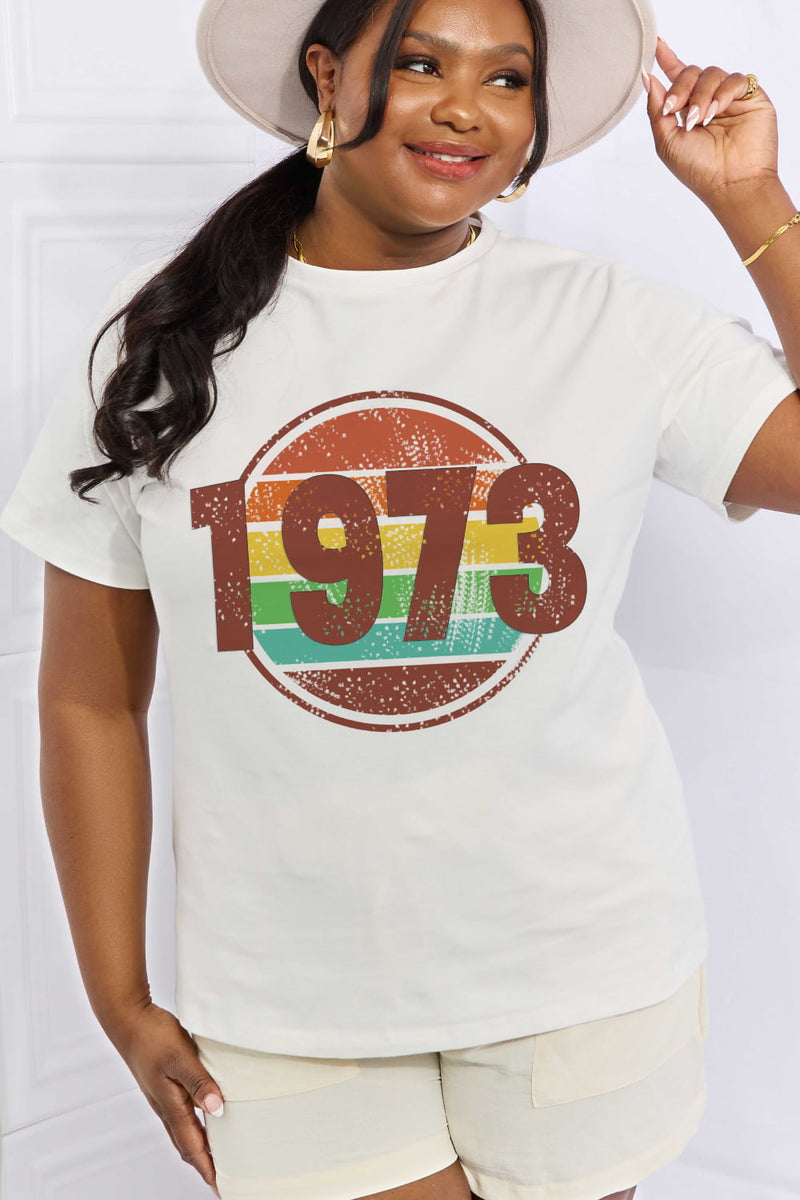 Full Size 1973 Graphic Cotton Tee
