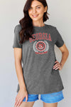 Trendsi Charcoal / S Simply Love Full Size GEORGIA Graphic T-Shirt