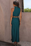 Trendsi Cropped Turtle Neck Tank Top and Maxi Skirt Set