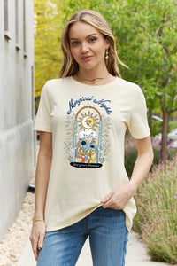 Full Size MAGICAL NIGHTS LIVE YOUR DREAMS Graphic Cotton Tee