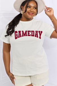 Full Size GAMEDAY Graphic Cotton Tee