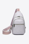 Trendsi Gray Dawn / One Size Baeful It's Your Time PU Leather Sling Bag