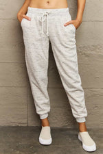 Trendsi Light Gray / S Ninexis Full Size Tie Waist Long Sweatpants
