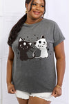 Trendsi Simply Love Full Size Cats Graphic Cotton Tee