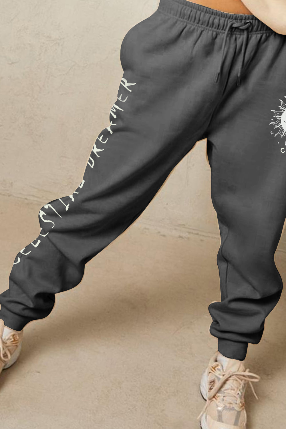 Full Size CELESTIAL DREAMER Graphic Sweatpants