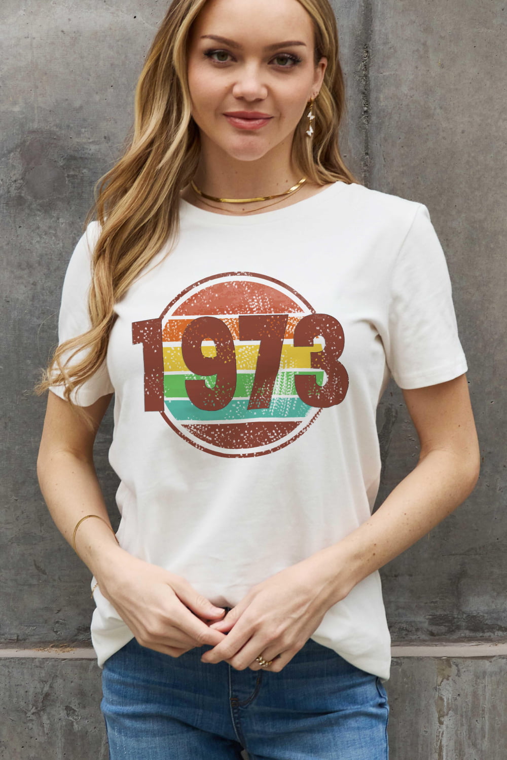 Full Size 1973 Graphic Cotton Tee