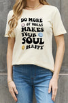 Trendsi Women Plus Size T-shirt Simply Love Full Size Slogan Graphic Cotton Tee