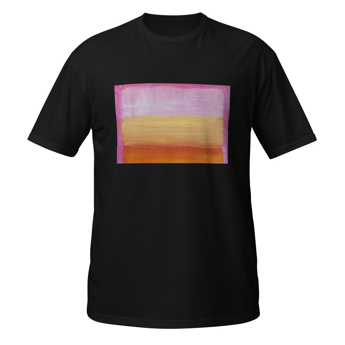 Abstract Painting Textured T-Shirt