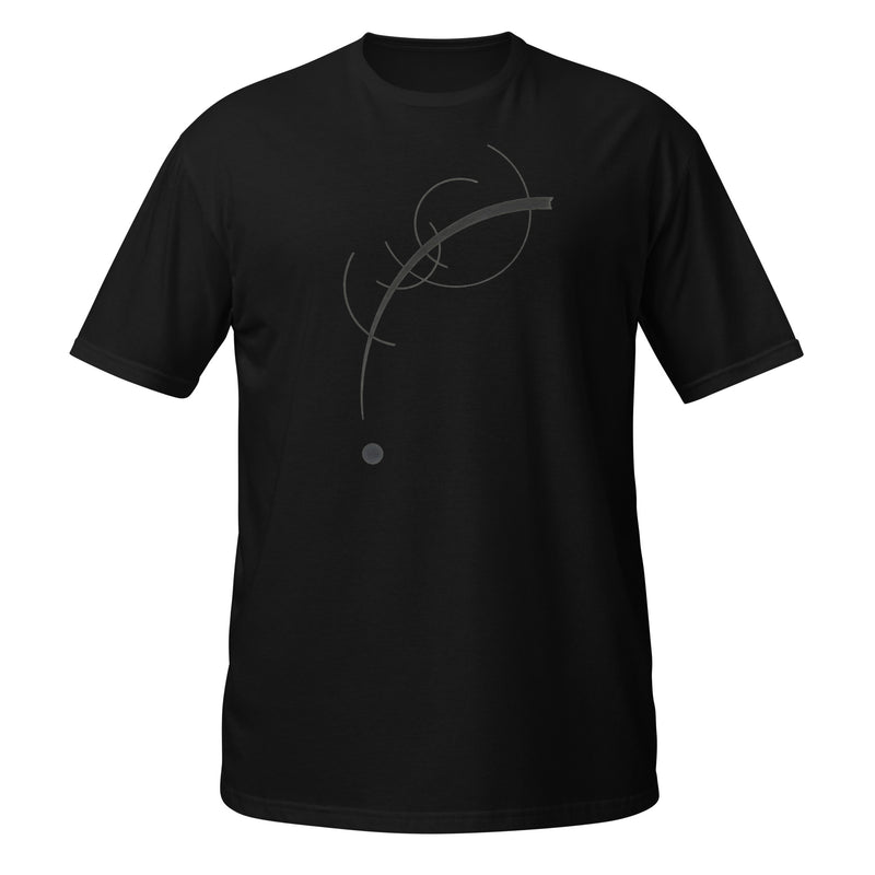 Abstract Accompanying Sound of Geometric Curves T-Shirt