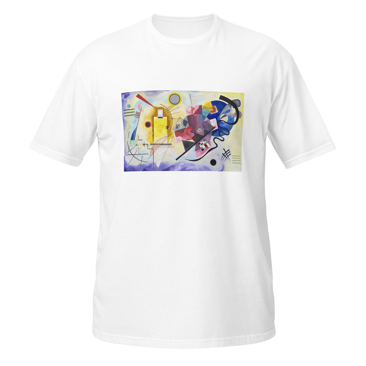 Yellow-Red-Blue abstract T-Shirt