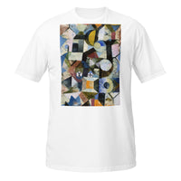 Abstract Composition with the Yellow Half-Moon and the Y T-Shirt