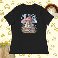 Live Simply Mushroom T-Shirts