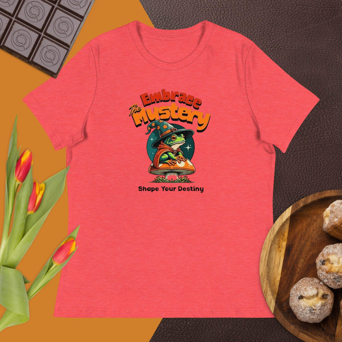 Embrace The Mustery Mushroom T-Shirts
