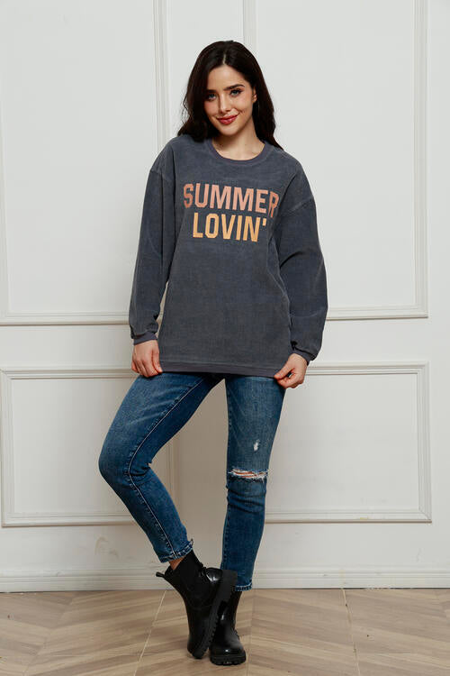SUMMER LOVIN' Graphic Sweatshirt