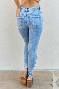 Emma Full size High Rise Distressed Skinny Jeans