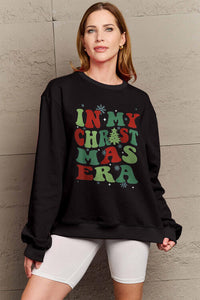 Full Size IN MY CHRISTMAS ERA Long Sleeve Sweatshirt