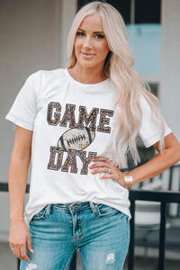 GAME DAY Ball Graphic Short Sleeve T-Shirt