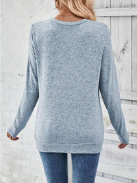 Round Neck Long Sleeve T-Shirt