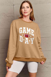 Full Size GAME DAY Graphic Sweatshirt